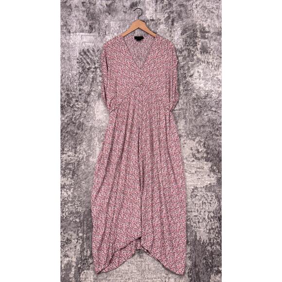Hatch Dress 1/ US Small Womens Floral Print Sleeveless Belted Maxi Maternity - Picture 1 of 8